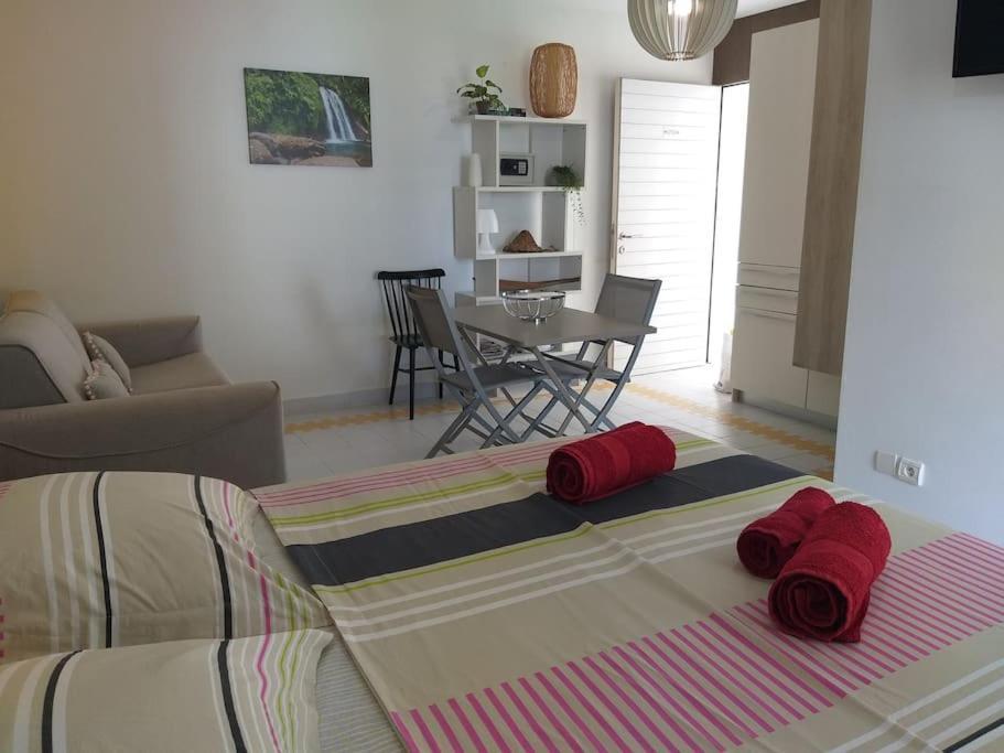 Manganao - Studio De Charme & Acces Plage Saint-Francois  Exterior foto